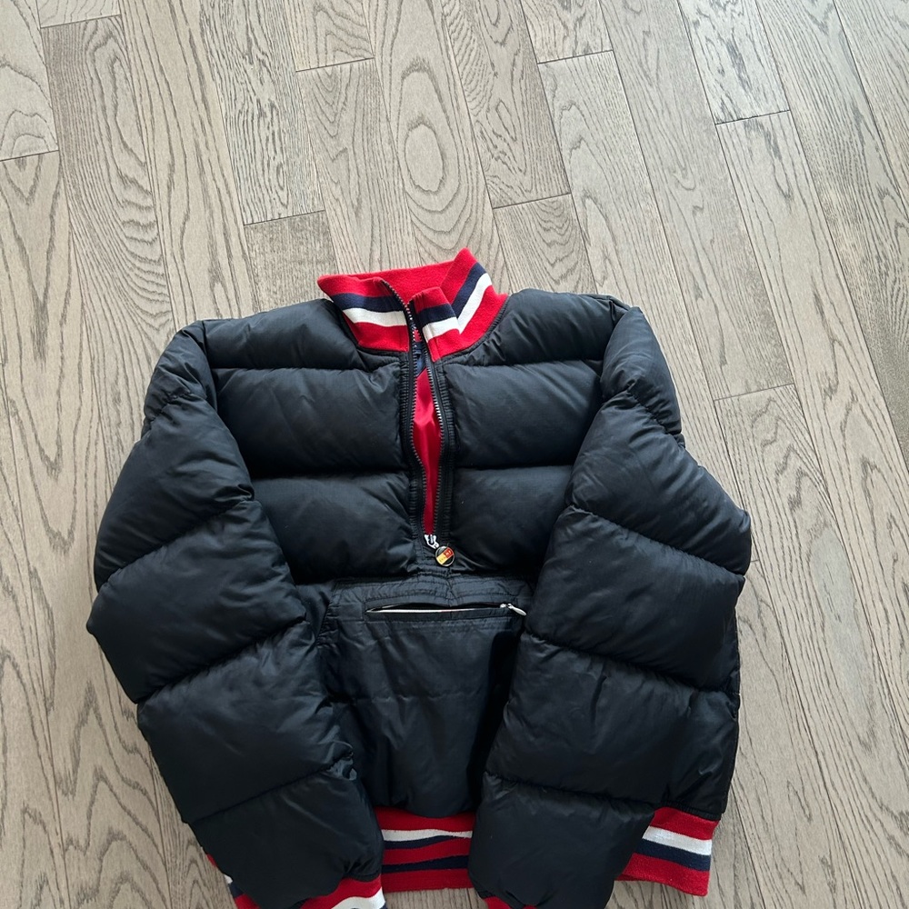 Vintage Tommy Hilfiger Down filled Half zip